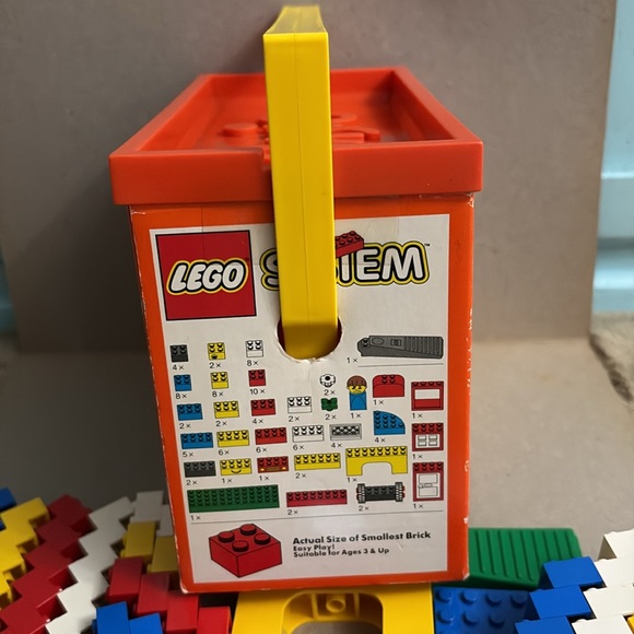 1990 Lego Basic Set #325 Tote Pack - Picture 7 of 9